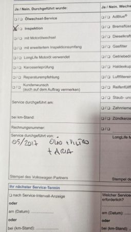 VOLKSWAGEN Golf pieno