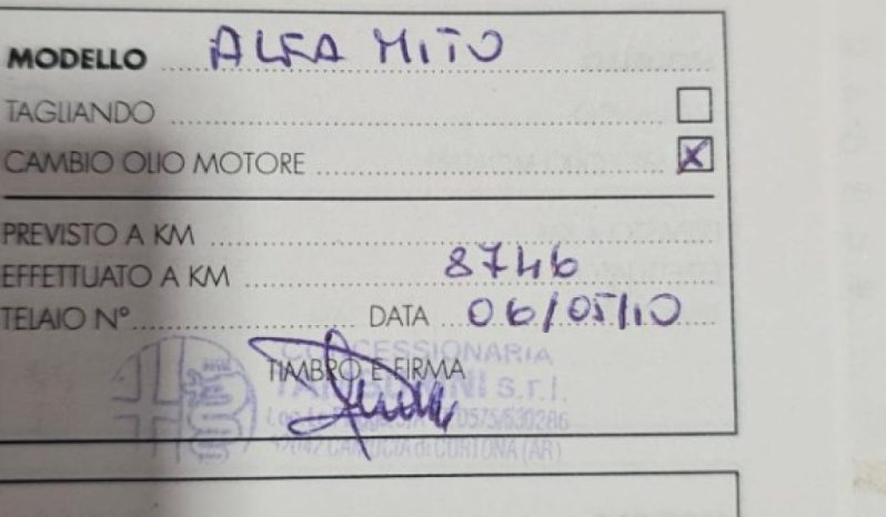 ALFA ROMEO MiTo pieno